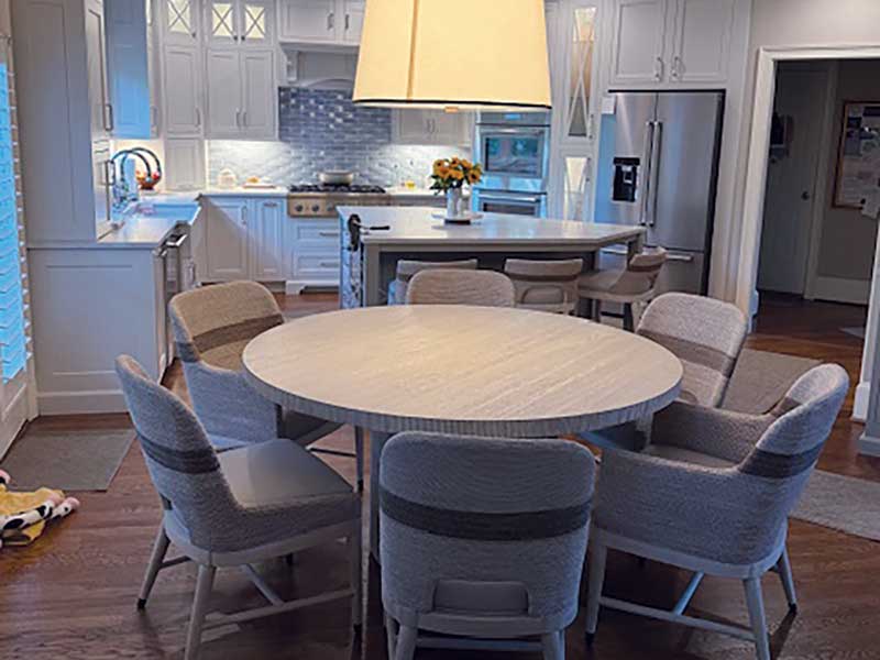 dining area designed by Gray Gatlin Deisgn